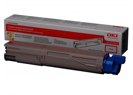 Toner Originale Oki 43459434 Magenta 1.500 Pagine  PROMOZIONE