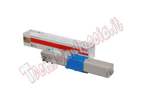 Oki - Toner - Ciano - C301/321 - 44973535 - 1.500 pag