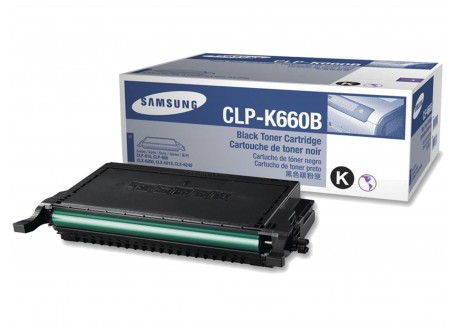Toner Originale Samsung CLP-K660B Nero 5.500 Pagine ST906A PROMOZIONE