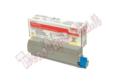 Oki - Toner - Giallo - C5600 C5700 - 43381905 - 2.000 pag