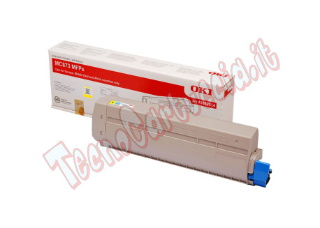 Oki - Toner - Giallo - MC873 - 45862814 - 10.000 pag