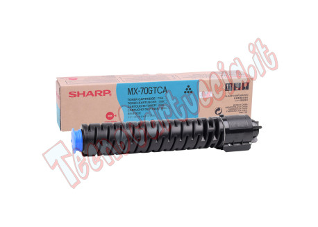 Sharp - Toner - Ciano - MX70GTCA - 32.000 pag