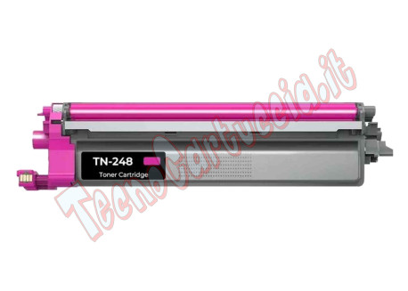 Toner Compatibile per Brother TN-248M Magenta 1.000 Pagine
