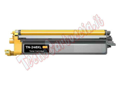 Toner Compatibile per Brother TN-248XLY Giallo 2.300 Pagine