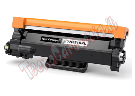 Toner Compatibile per Brother TN-2510XL 3.000 Pagine
