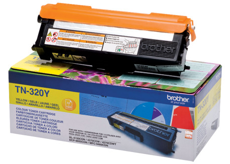 Brother - Toner - Giallo - TN320Y -1500 pag