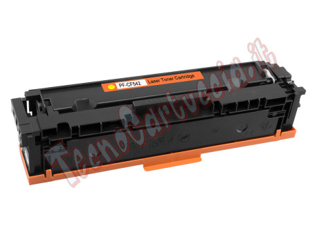 Toner Compatibile per HP CF542A Giallo 1.300 Pagine 203A