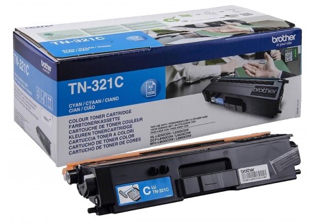 Toner Originale Brother TN-321C Ciano 1.500 Pagine