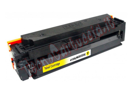 Toner Compatibile per HP W2032A Giallo 2.100 Pagine 415A