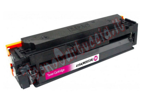 Toner Compatibile per HP W2033A Magenta 2.100 Pagine 415A