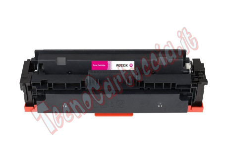 Toner Compatibile per HP W2033X Magenta 6.000 Pagine 415X
