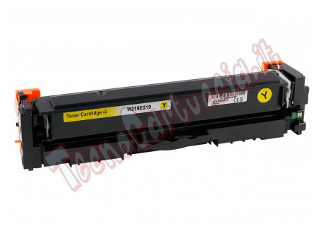 Toner Compatibile per HP W2192A Giallo 1.200 Pagine 219A