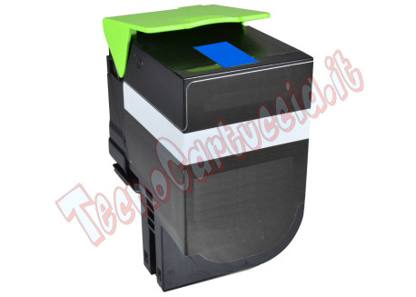 Toner Compatibile per Lexmark 71B20C0 Ciano 2.300 Pagine