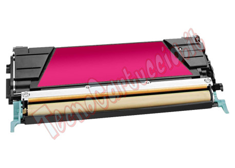 Toner Compatibile per Lexmark C746A1MG Magenta 7.000 Pagine