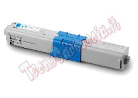 Toner Compatibile per Oki 44469706 Ciano 2.000 Pagine