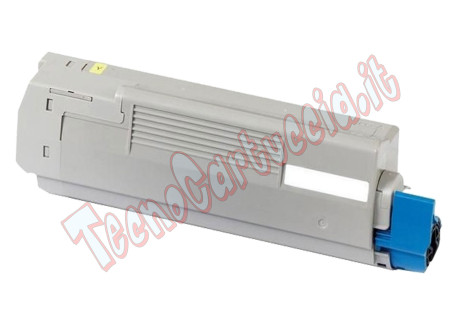 Toner Compatibile per Oki 46490605 Giallo 6.000 Pagine