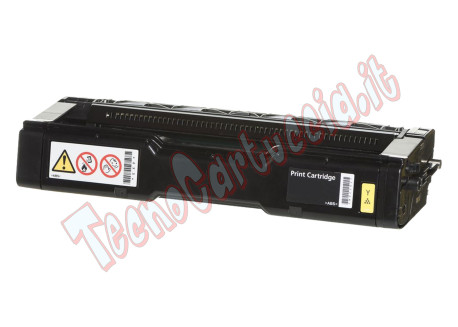 Toner Compatibile per Ricoh 407635 Giallo 6.000 Pagine