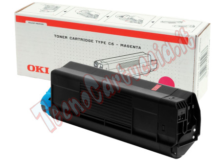 Toner Originale Oki 42127406 Magenta 5.000 Pagine PROMOZIONE