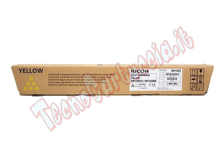 Toner Originale Ricoh MPC3501E Giallo 15.000 Pagine 842044 841425 PROMOZIONE
