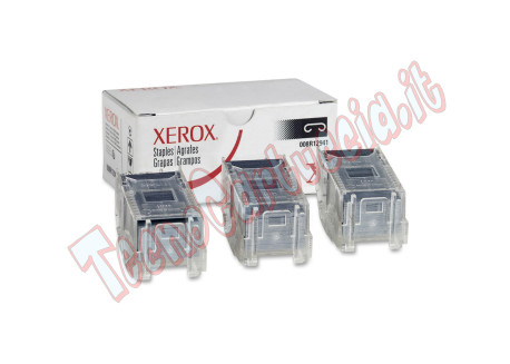 Xerox - Conf. 3 cartucce Punti pinzatrice - 008R12941