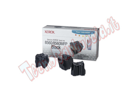 Xerox - Conf. 3 stick Solid ink - Nero - 108R00726 - 3.400 pag