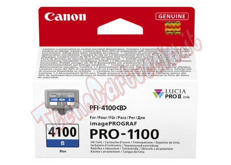 Canon - Cartuccia PFI-4100 - Blu - 6786C001