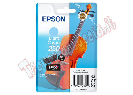 Epson - Cartuccia - Ciano Light - 205 - Violin Claria- C13T16N54010 - 4,8 ML