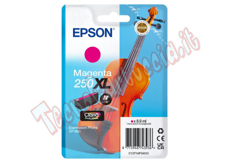 Epson - Cartuccia - Magenta - 205XL - Violin Claria- C13T16P34010 - 8,9 ML
