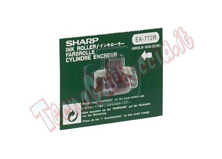 Sharp - Tampone inchiostrato - Nero/Rosso - EA772R