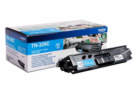 Toner Originale Brother TN-329C Ciano 6.000 Pagine