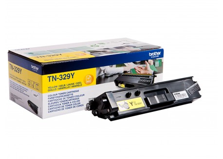 Toner Originale Brother TN-329Y Giallo 6.000 Pagine