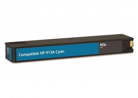 Cartuccia Compatibile per HP F6T77A Ciano 913A 3.000 Pagine 37,5ml