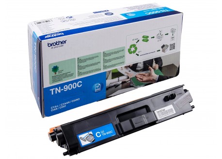 Toner Originale Brother TN-900C Ciano 6.000 Pagine