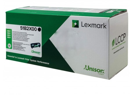 Toner Originale Lexmark 51B2X00 20.000 Pagine
