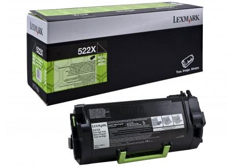 Toner Originale Lexmark 522X 52D2X00 45.000 Pagine