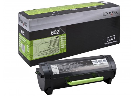 Toner Originale Lexmark 602 60F2000 2.500 Pagine