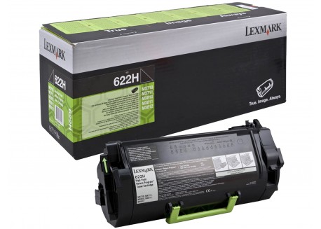 Toner Originale Lexmark 622H 62D2H00 25.000 Pagine