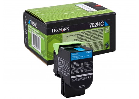 Toner Originale Lexmark 70C2HC0 Ciano 3.000 Pagine