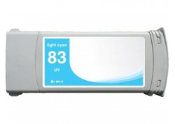 Cartuccia Ricostruita HP 83 Ciano Fotografico