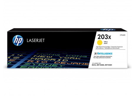 Toner Originale HP CF542X Giallo 2.500 Pagine 203X