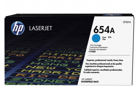 Toner Originale HP CF331A Ciano 15.000 Pagine 654A