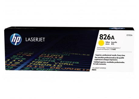 Toner Originale HP CF312A Giallo 31.500 Pagine 826A