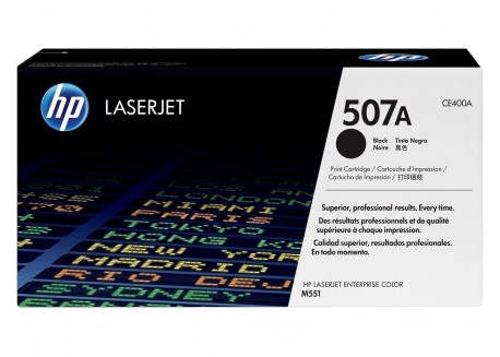 Toner Originale HP CE400A Nero 5.500 Pagine 507A
