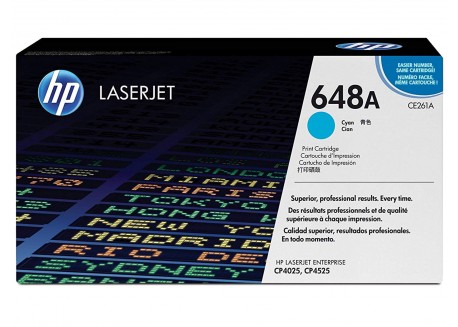 Toner Originale HP CE261A Ciano 11.000 Pagine 648A