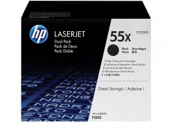 Toner Originale HP CE255XD 12.000 Pagine 55XD CONFEZIONE DOPPIA