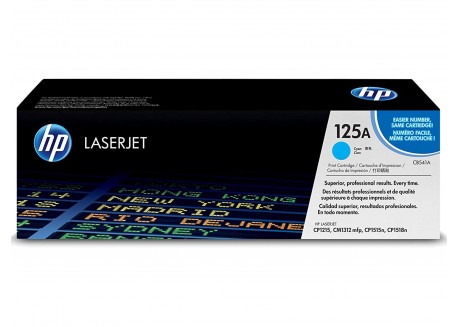 Toner Originale HP CB541A Ciano 1.400 Pagine 125A