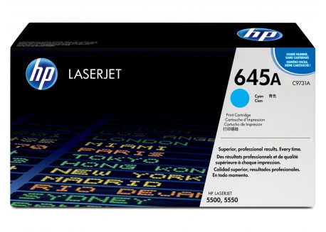 Toner Originale HP C9731A Ciano 12.000 Pagine 645A