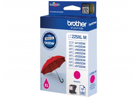 Cartuccia Originale Brother LC-225XLM Magenta