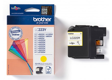 Cartuccia Originale Brother LC-223Y Giallo