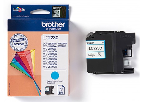 Cartuccia Originale Brother LC-223C Ciano